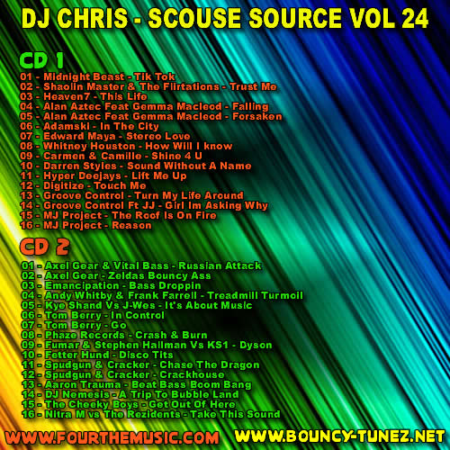 Dj Chris Scouse Source Volume 24 Back