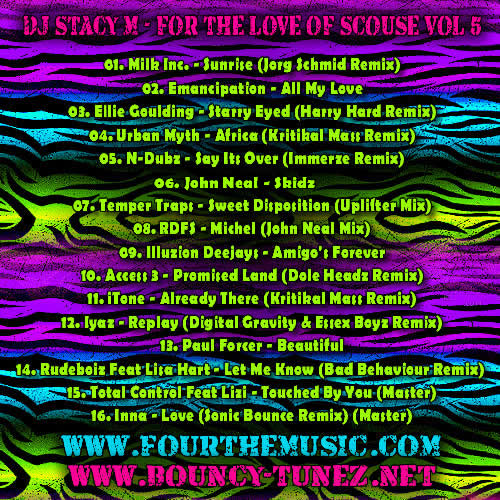 Dj Stacy M For The Love Of Scouse Volume 05 Back